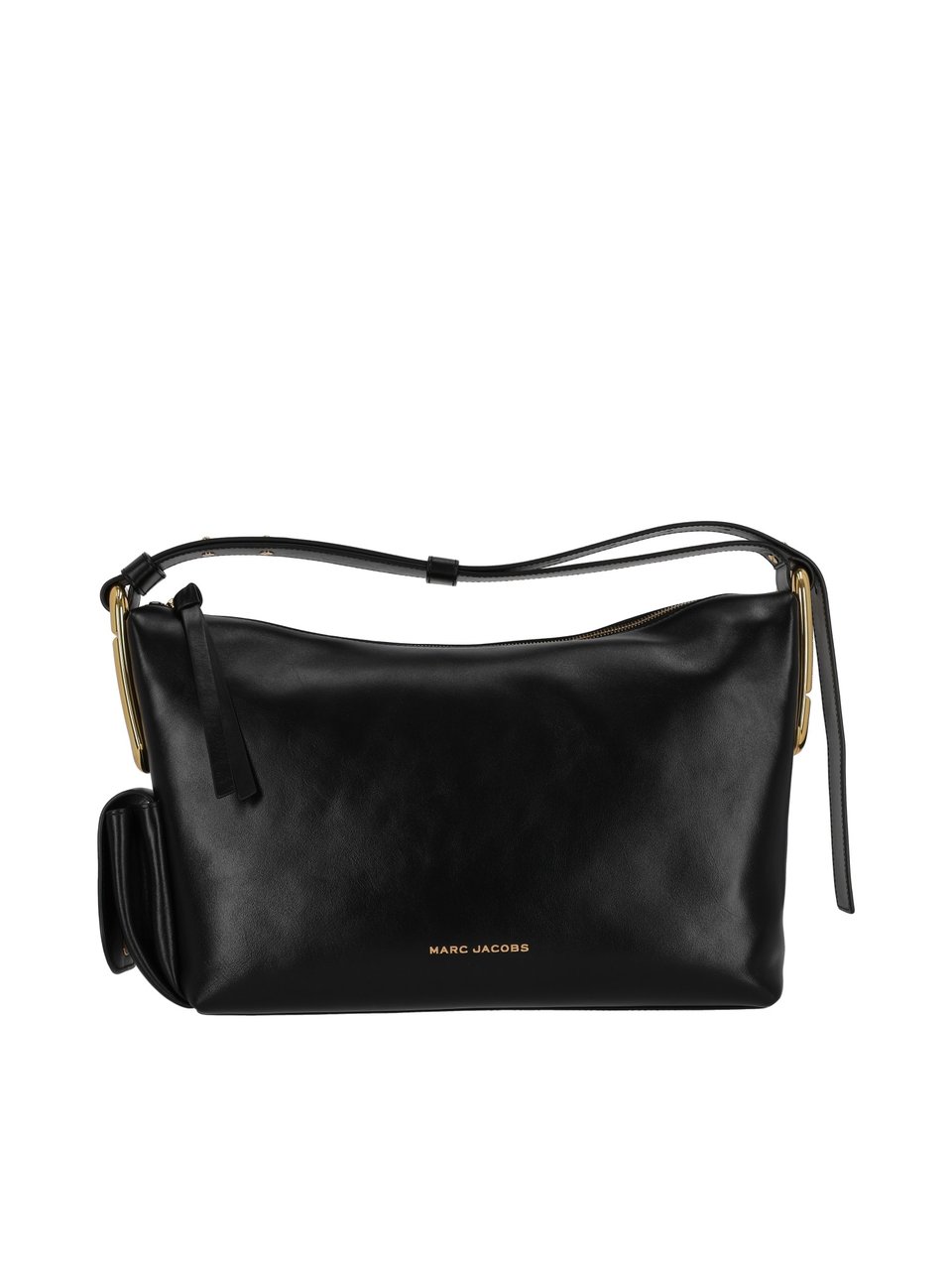 Marc Jacobs The Juliette Hobo Cow Leather Bag Zwart