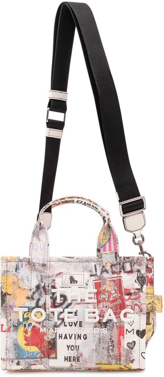 Marc Jacobs The Small Tote Bag con Stampa Grafica Divers
