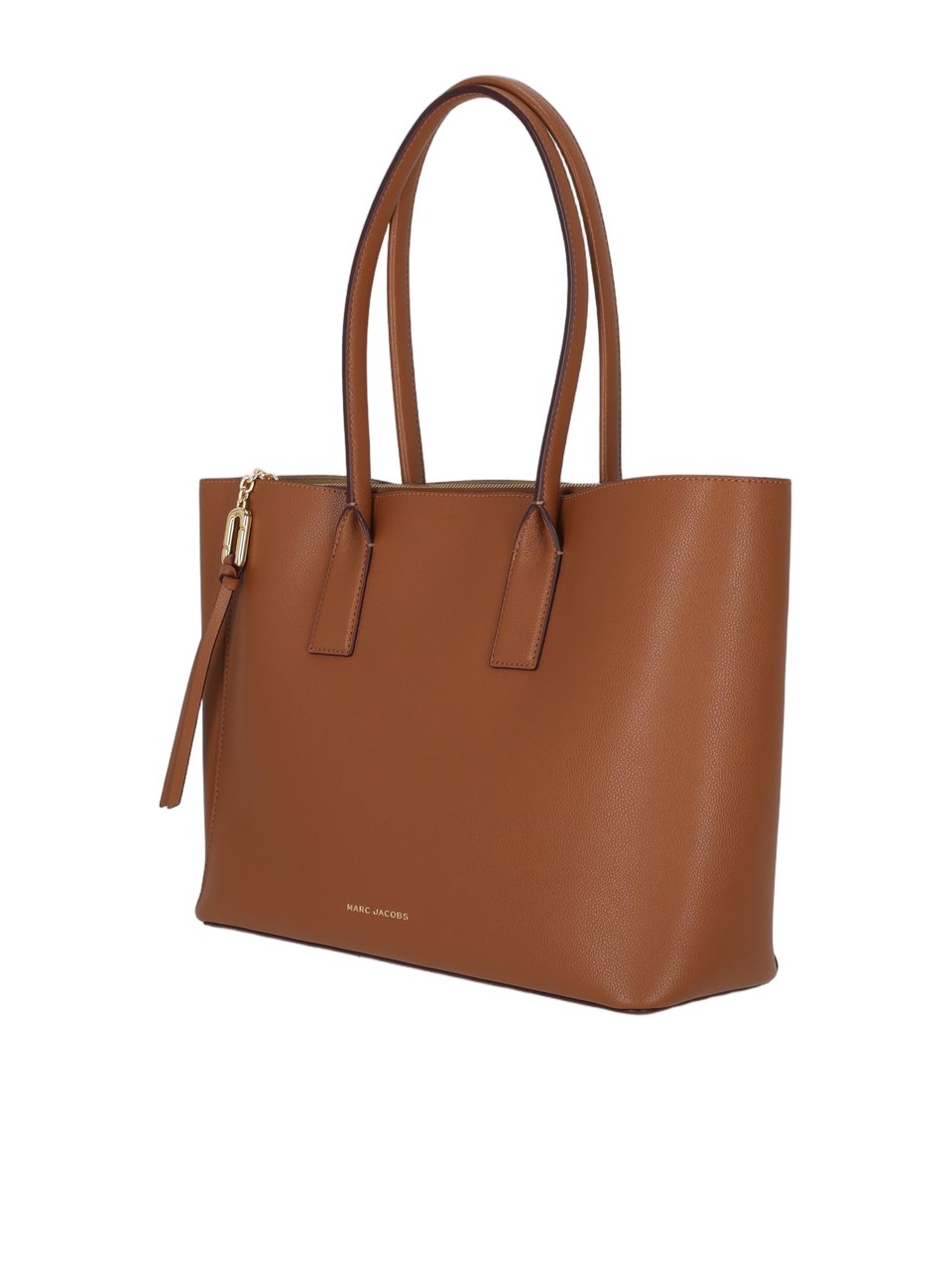 Marc Jacobs Brown Leather The Work Tote Bag Bruin