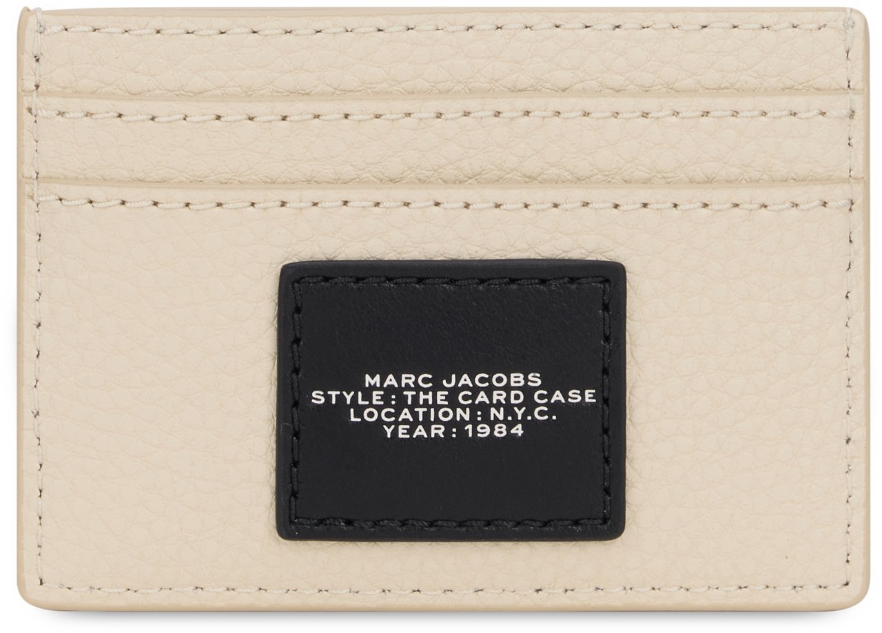 Marc Jacobs Card holder The Camp Patchwork in leather Beige