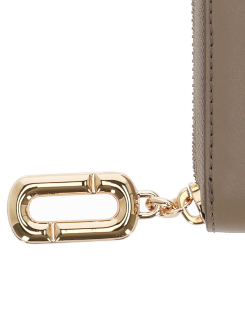 Marc Jacobs The Slim Compact Leather Wallet Bruin