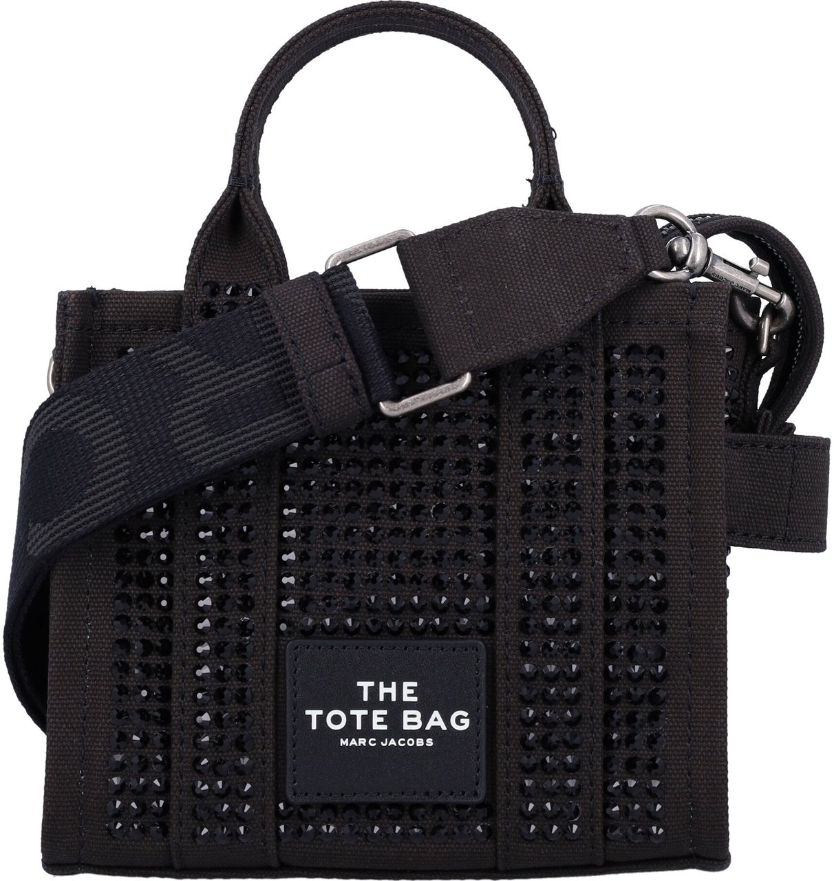 Marc Jacobs The Crossbody Tote Crystal Nero Zwart