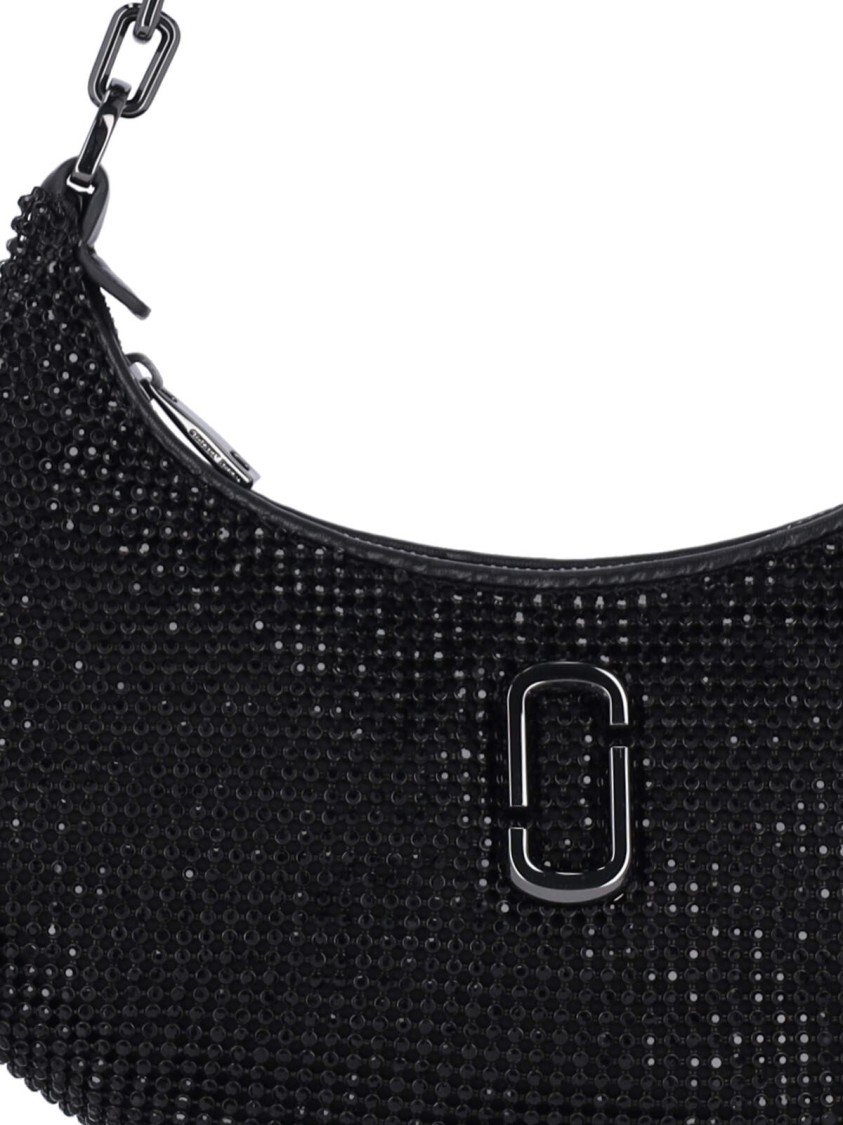Marc Jacobs Small Curve' Shoulder Bag – Black Zwart