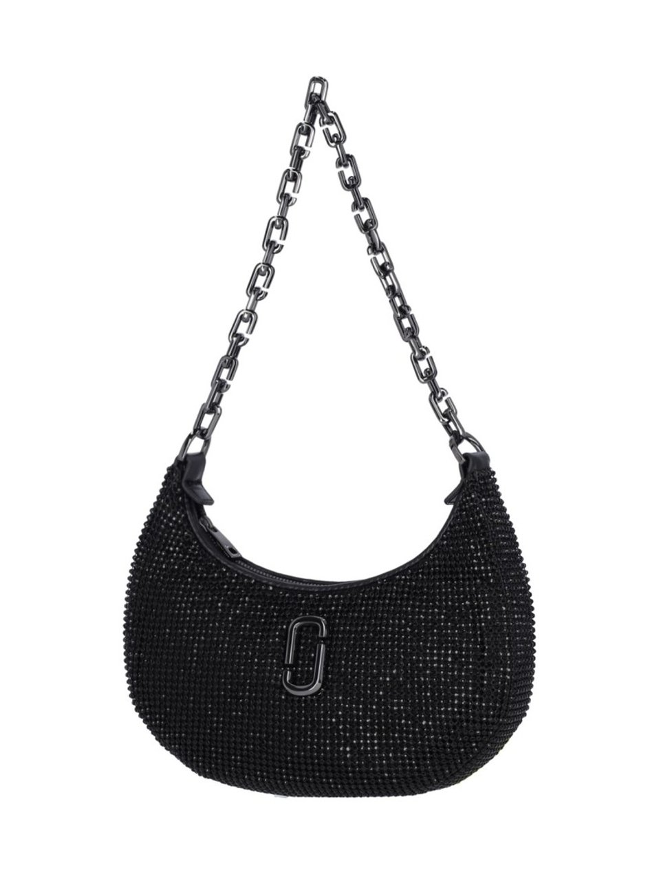 Marc Jacobs Small Curve' Shoulder Bag – Black Zwart