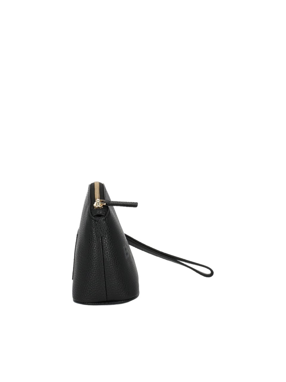 Marc Jacobs Textured Leather The Beauty Bag Clutch Zwart
