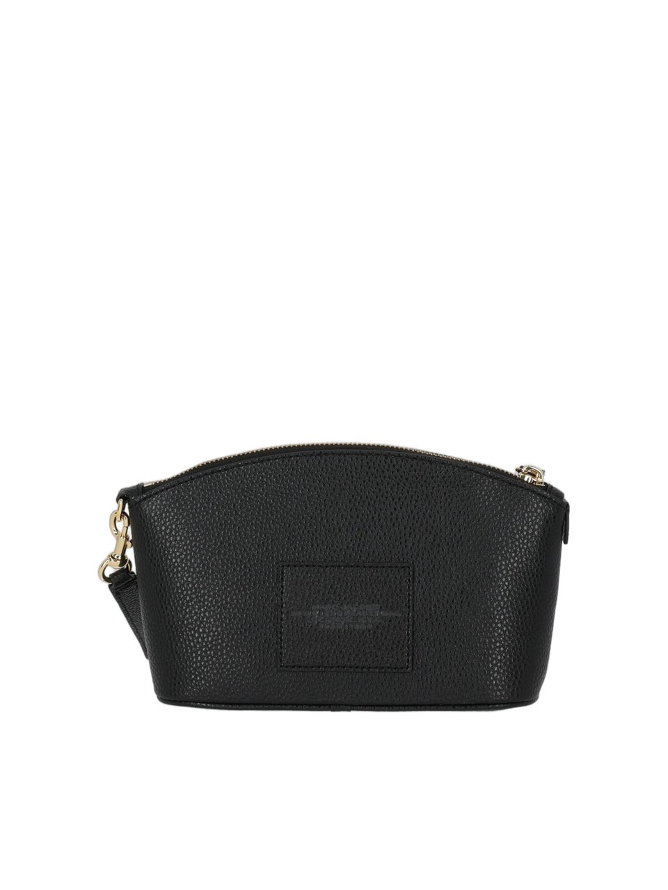 Marc Jacobs Textured Leather The Beauty Bag Clutch Zwart