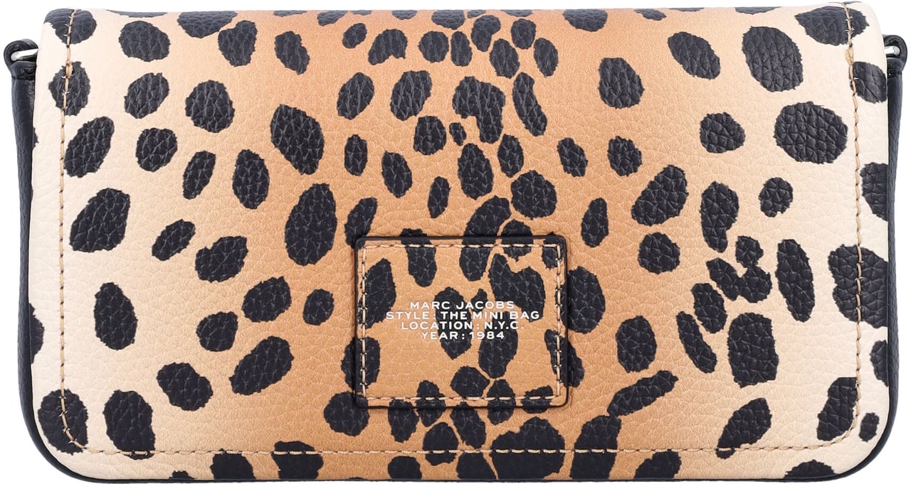Marc Jacobs The Mini Bag Cheetah Black Cheetah Zwart