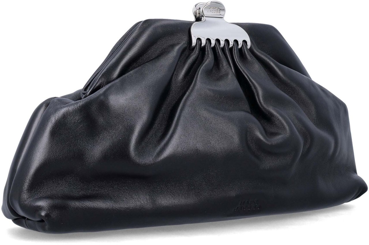Marc Jacobs The Claw Clip Clutch Nero Zwart