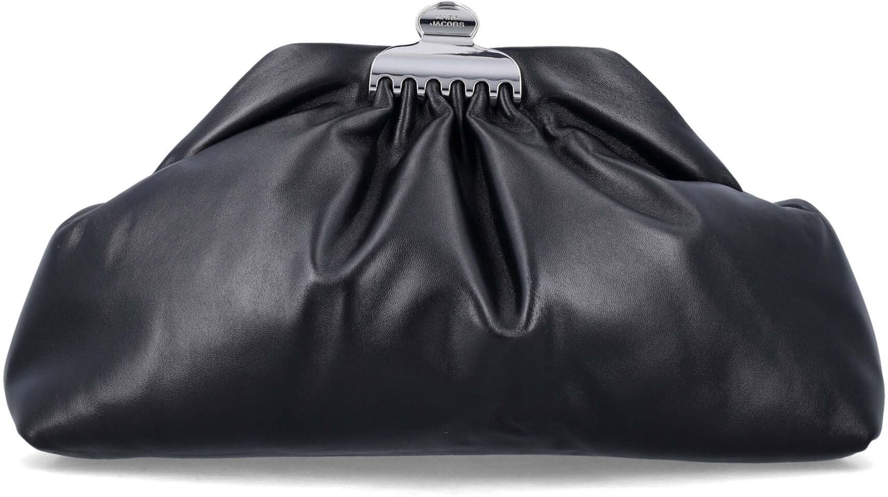 Marc Jacobs The Claw Clip Clutch Nero Zwart