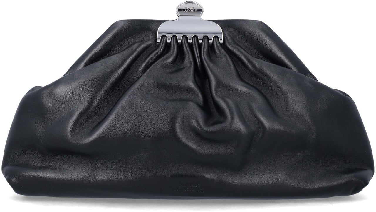 Marc Jacobs The Claw Clip Clutch Nero Zwart