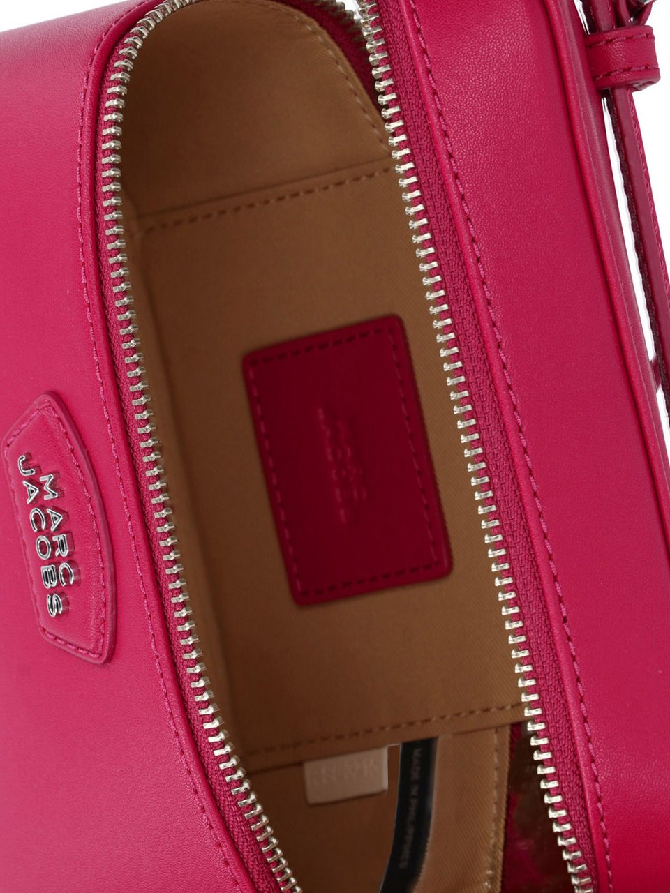 Marc Jacobs Pink The Vanity Bag Leather Bag Roze