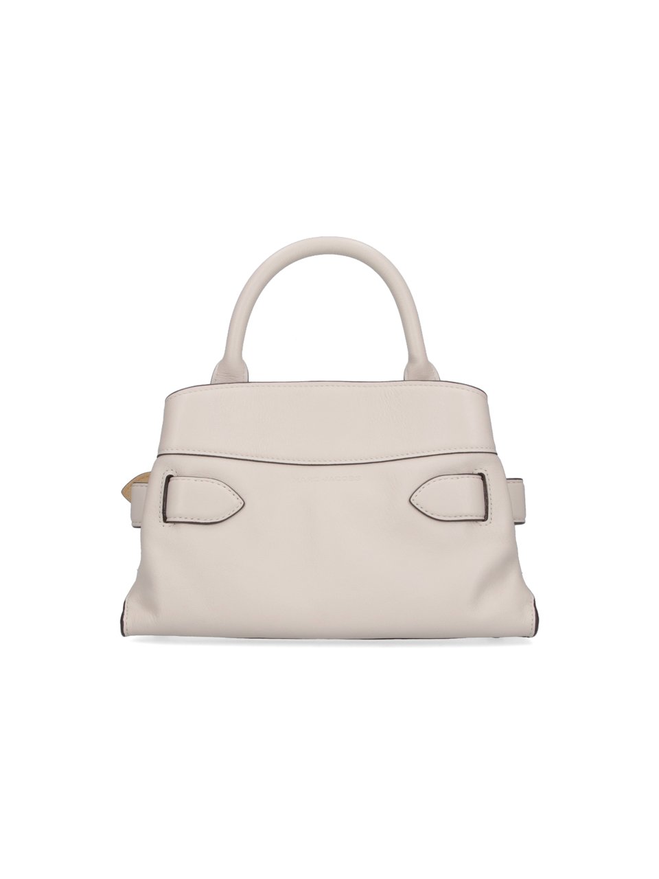 Marc Jacobs Structured Handbag with Adjustable Belt Detail Neutraal