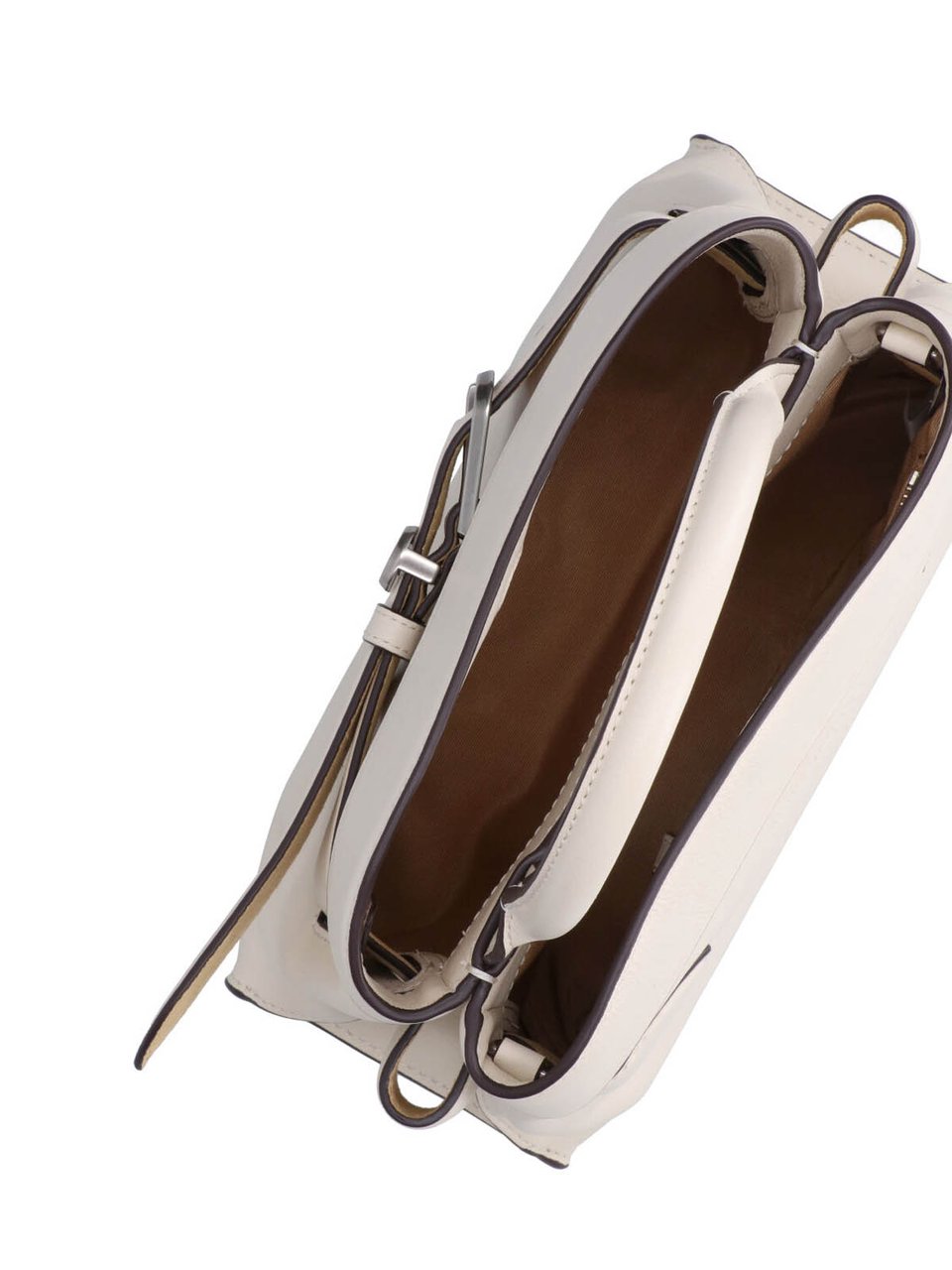 Marc Jacobs Structured Handbag with Adjustable Belt Detail Neutraal