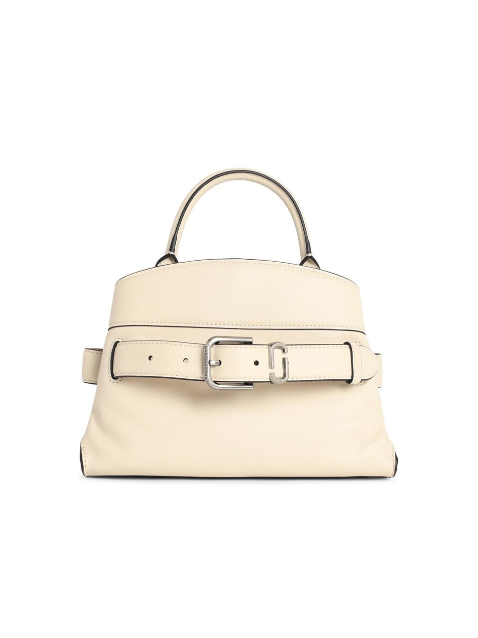 Marc Jacobs 'The Small Satchel' White Leather Bag Neutraal