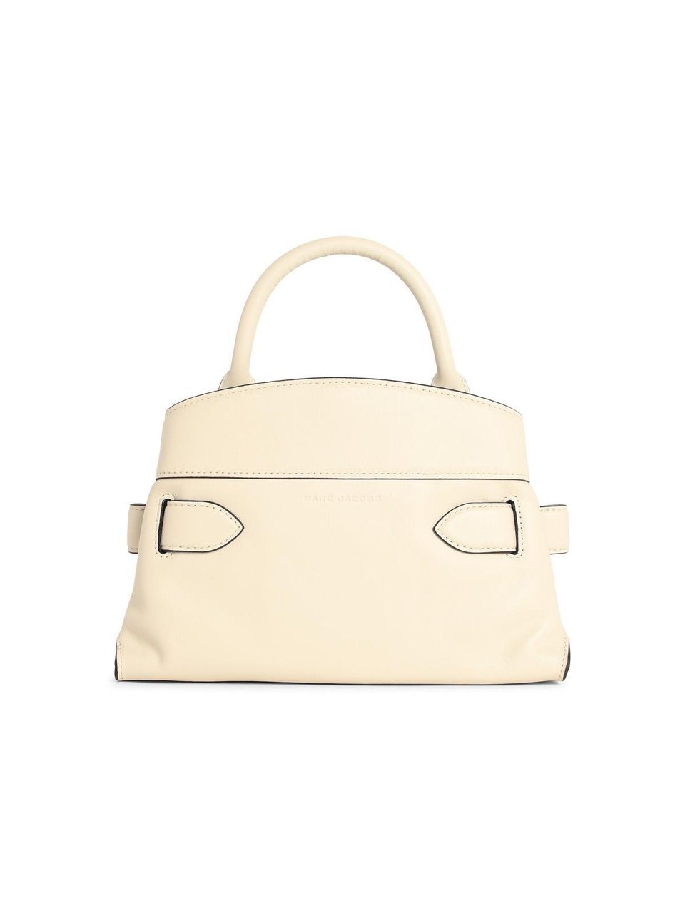 Marc Jacobs 'The Small Satchel' White Leather Bag Neutraal