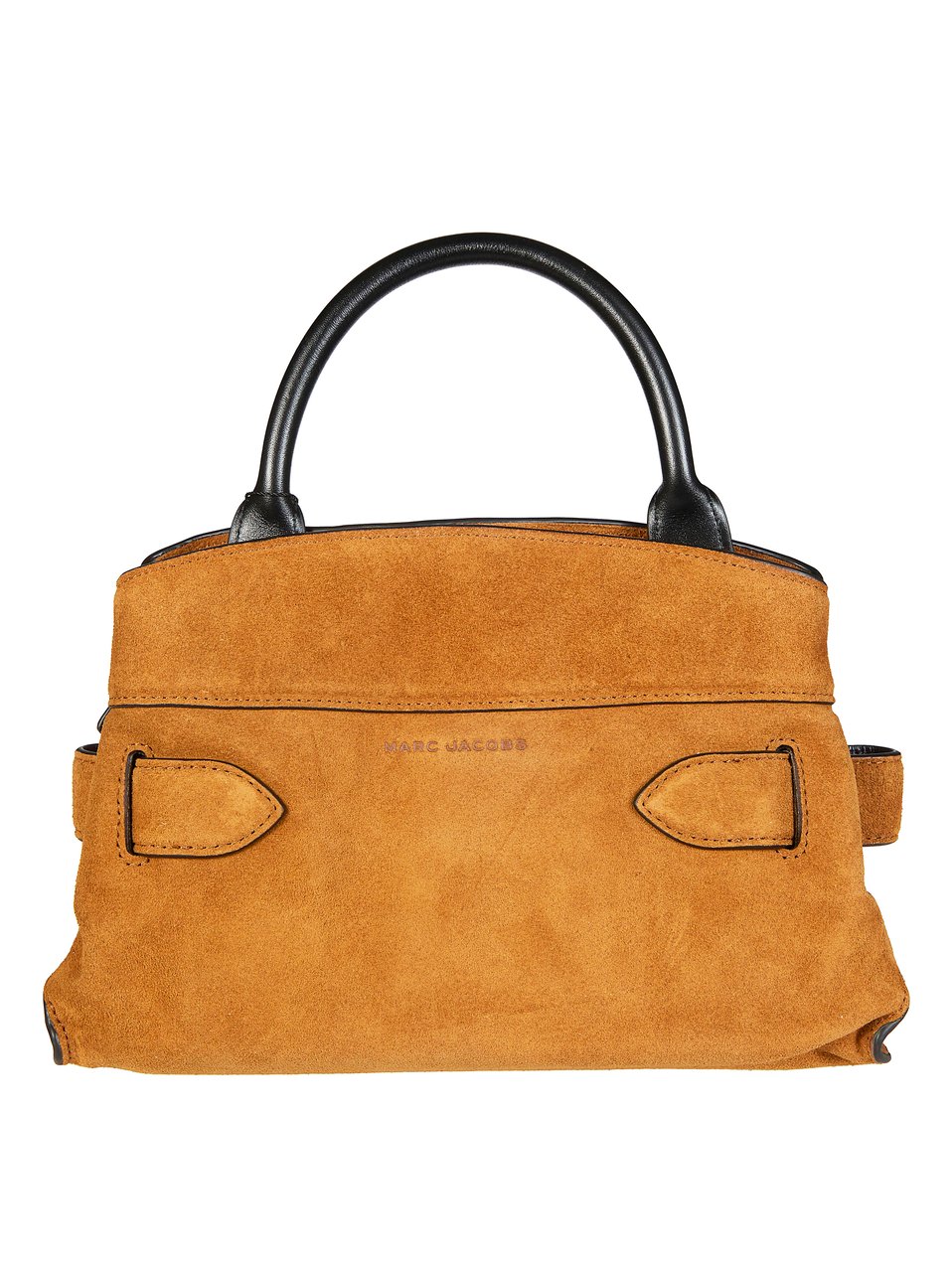 Marc Jacobs Rich Brown Suede S Small Satchel Bag Bruin