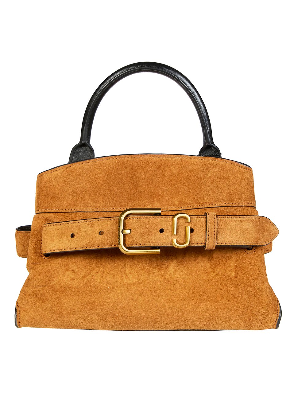Marc Jacobs Rich Brown Suede S Small Satchel Bag Bruin