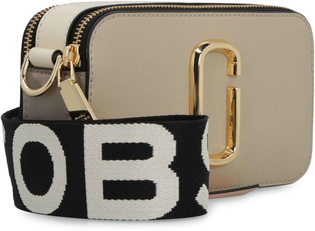 Marc Jacobs The Snapshot leather camera bag Beige