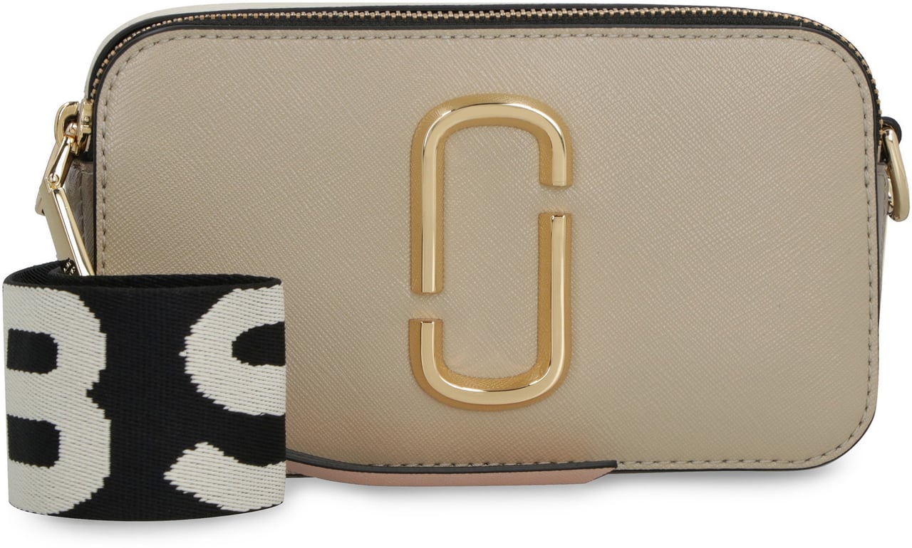 Marc Jacobs The Snapshot leather camera bag Beige