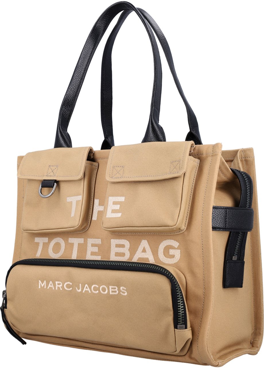 Marc Jacobs The Large Tote Cargo Marrone Bruin