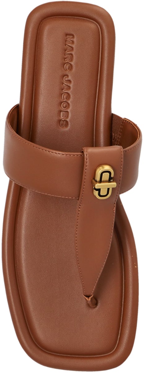 Marc Jacobs The Dual T-strap Sandals Bruin