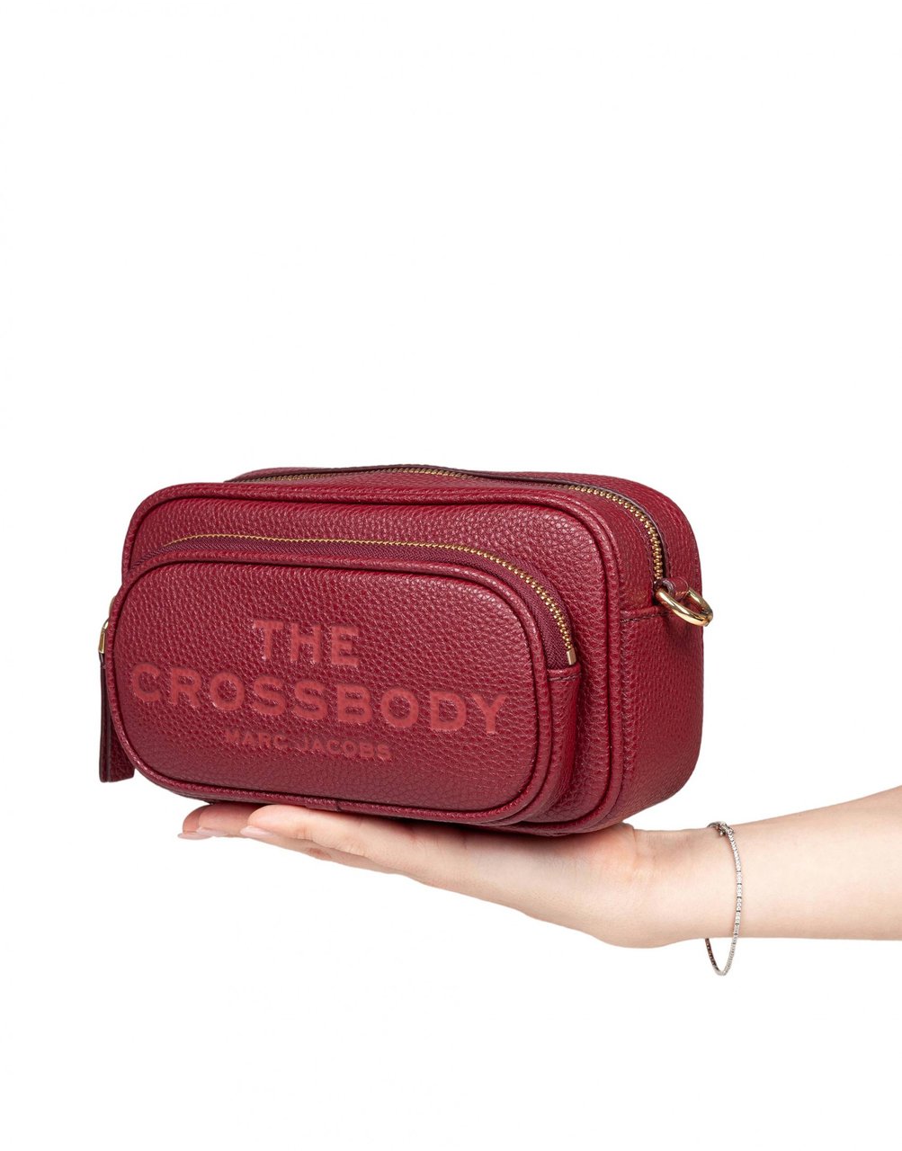 Marc Jacobs Marc jacobs the crossbody tote leather bag cherry color Rood