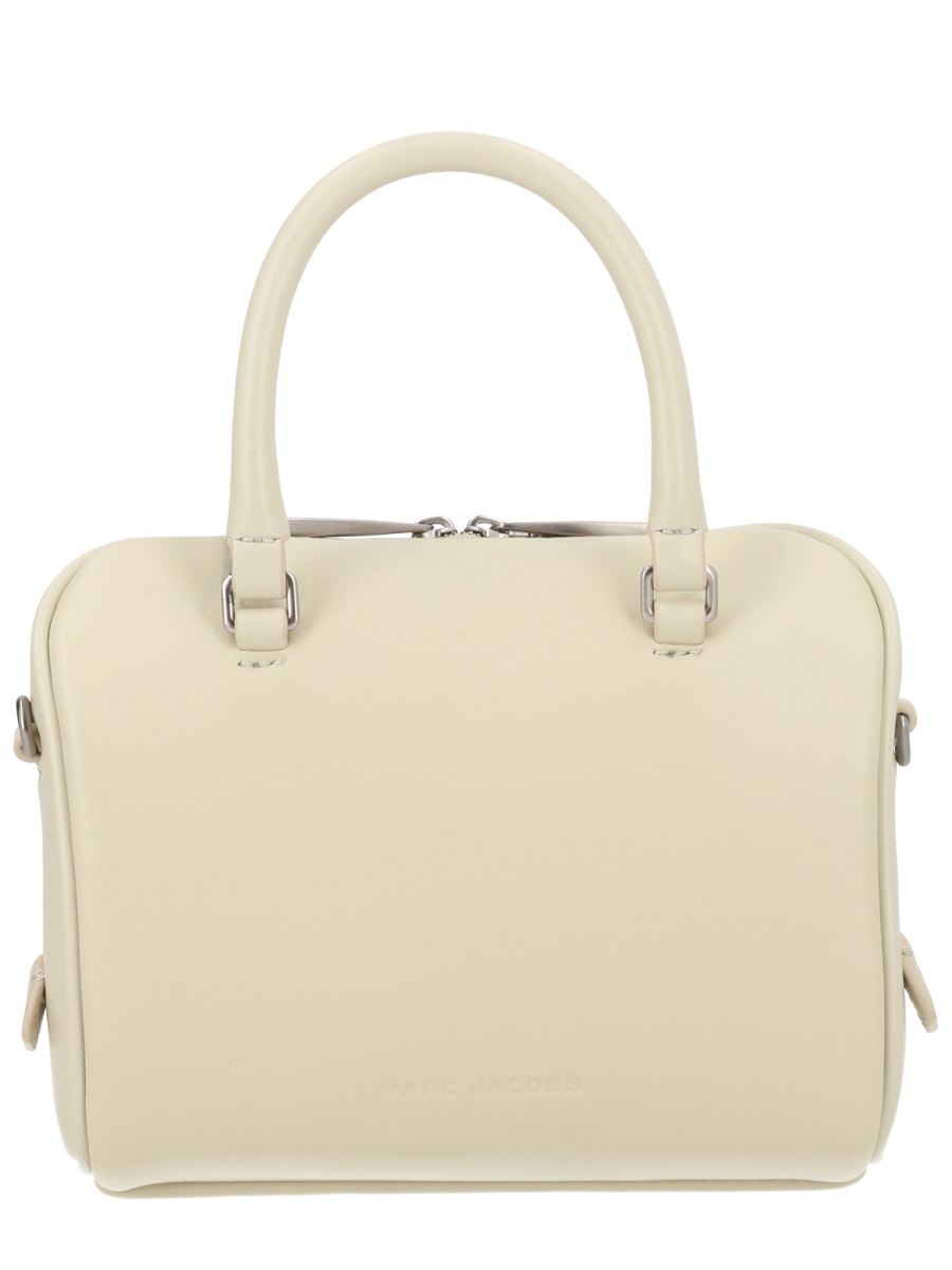 Marc Jacobs Bauletto Micro Calf Leather Handbag Neutraal