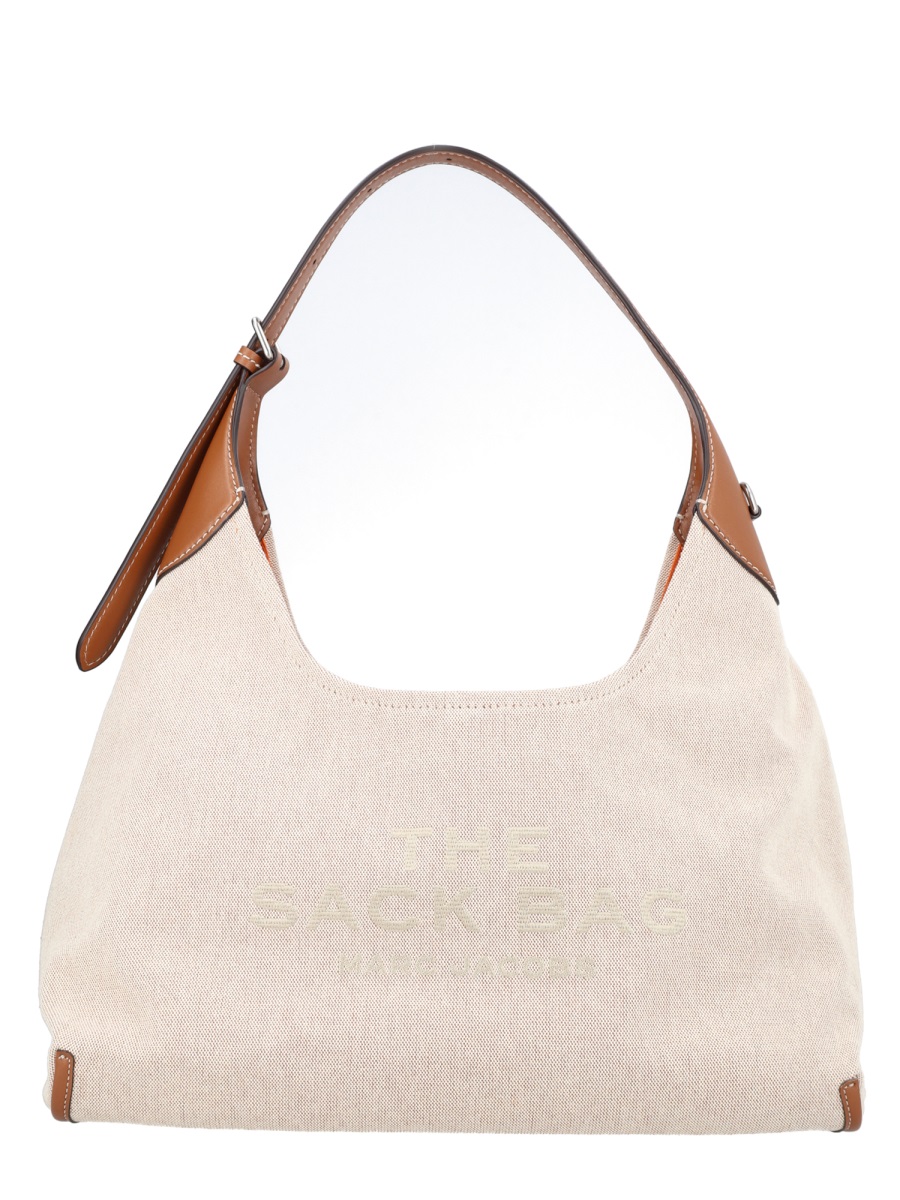 Marc Jacobs The Belted Sack Soft Shoulder Bag Neutraal