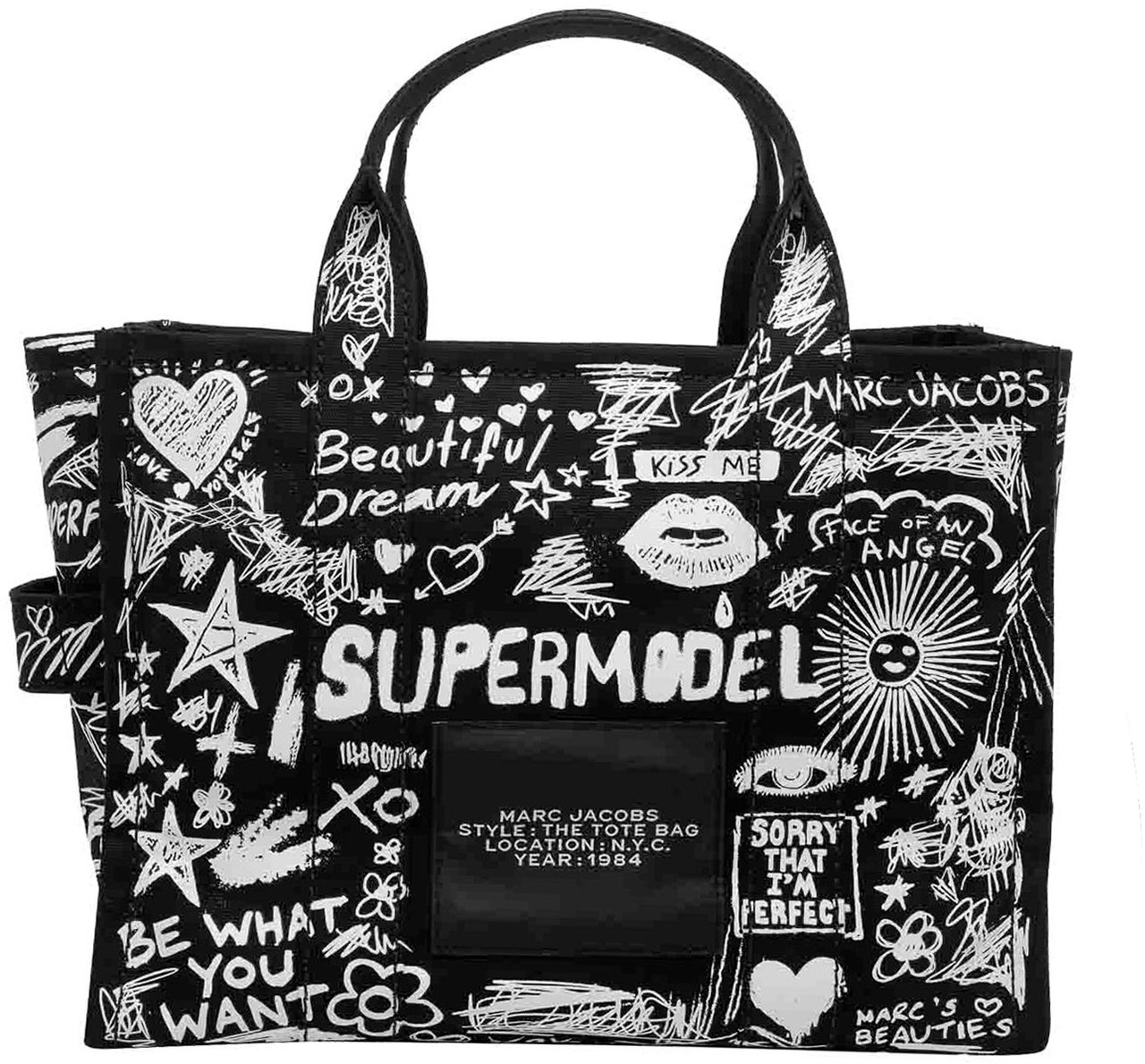Marc Jacobs Bags Black Multi Zwart