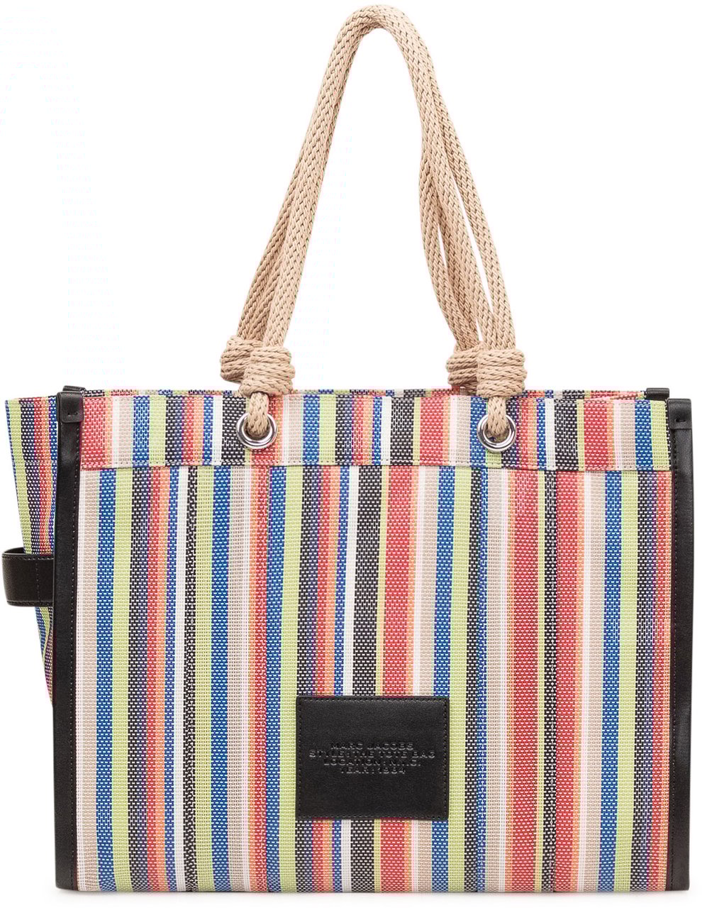 Marc Jacobs Borsa The Large Tote a Righe Divers