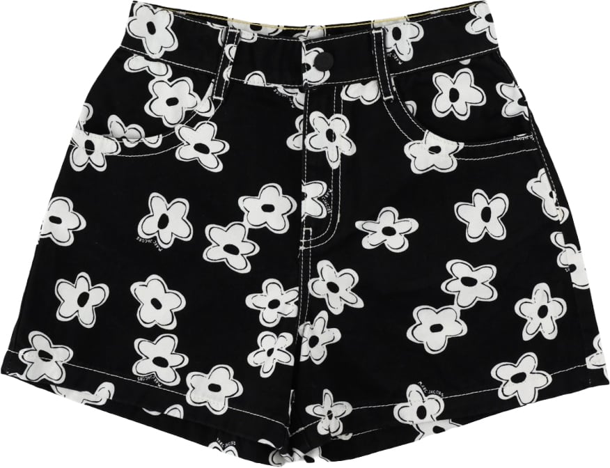 Marc Jacobs PANTALONCINI A FIORI Zwart