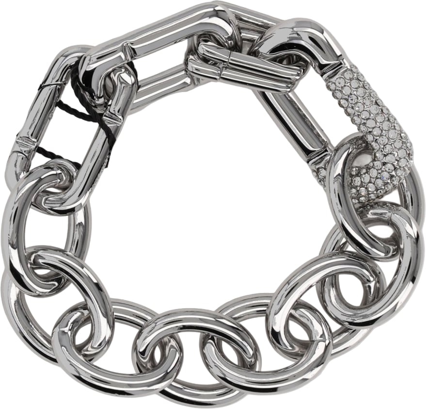 Marc Jacobs BRACCIALE "POP J MARC" CON PAVÉ Zilver