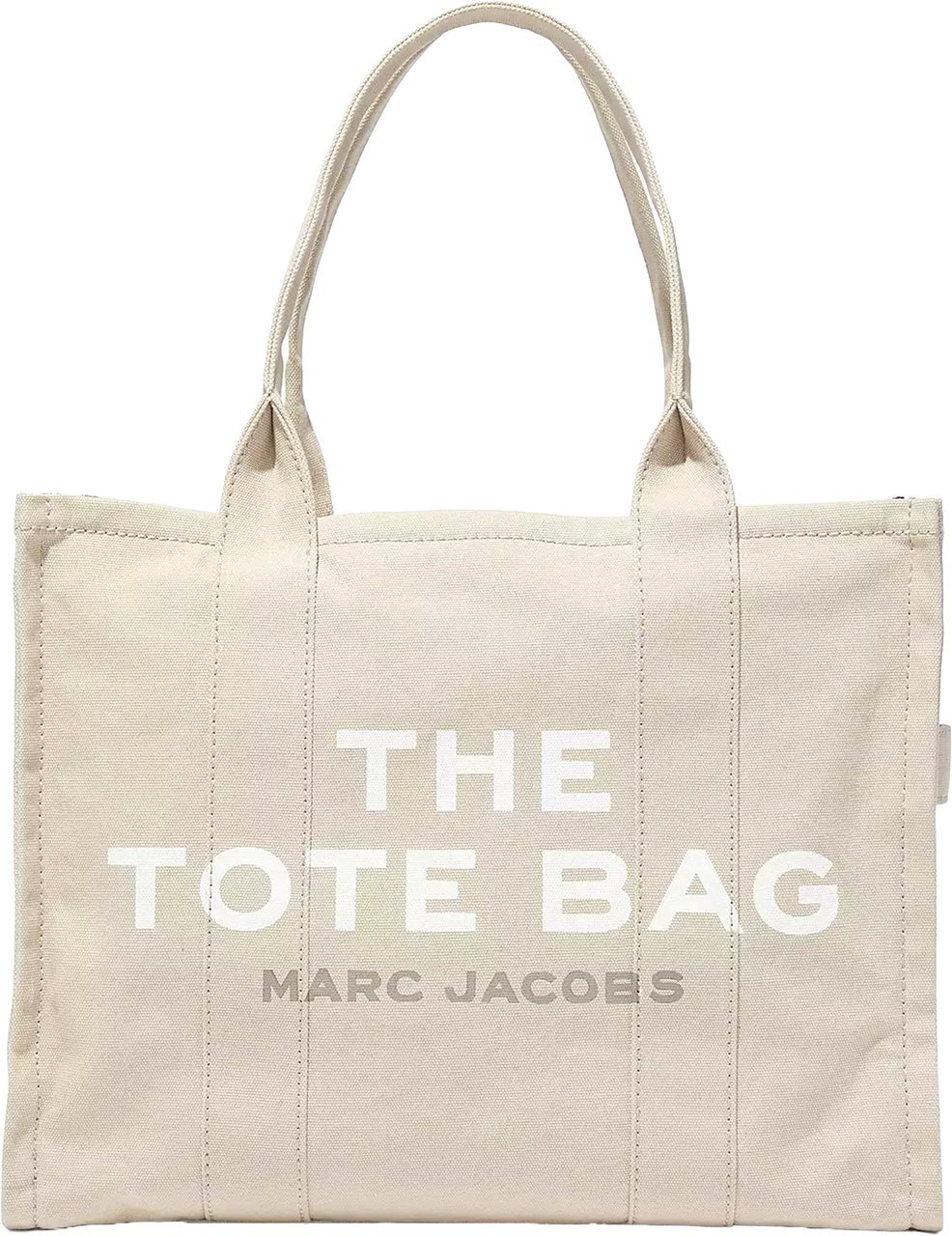 Marc Jacobs Beige The Large Tote Bag Shoulder Bag Neutraal