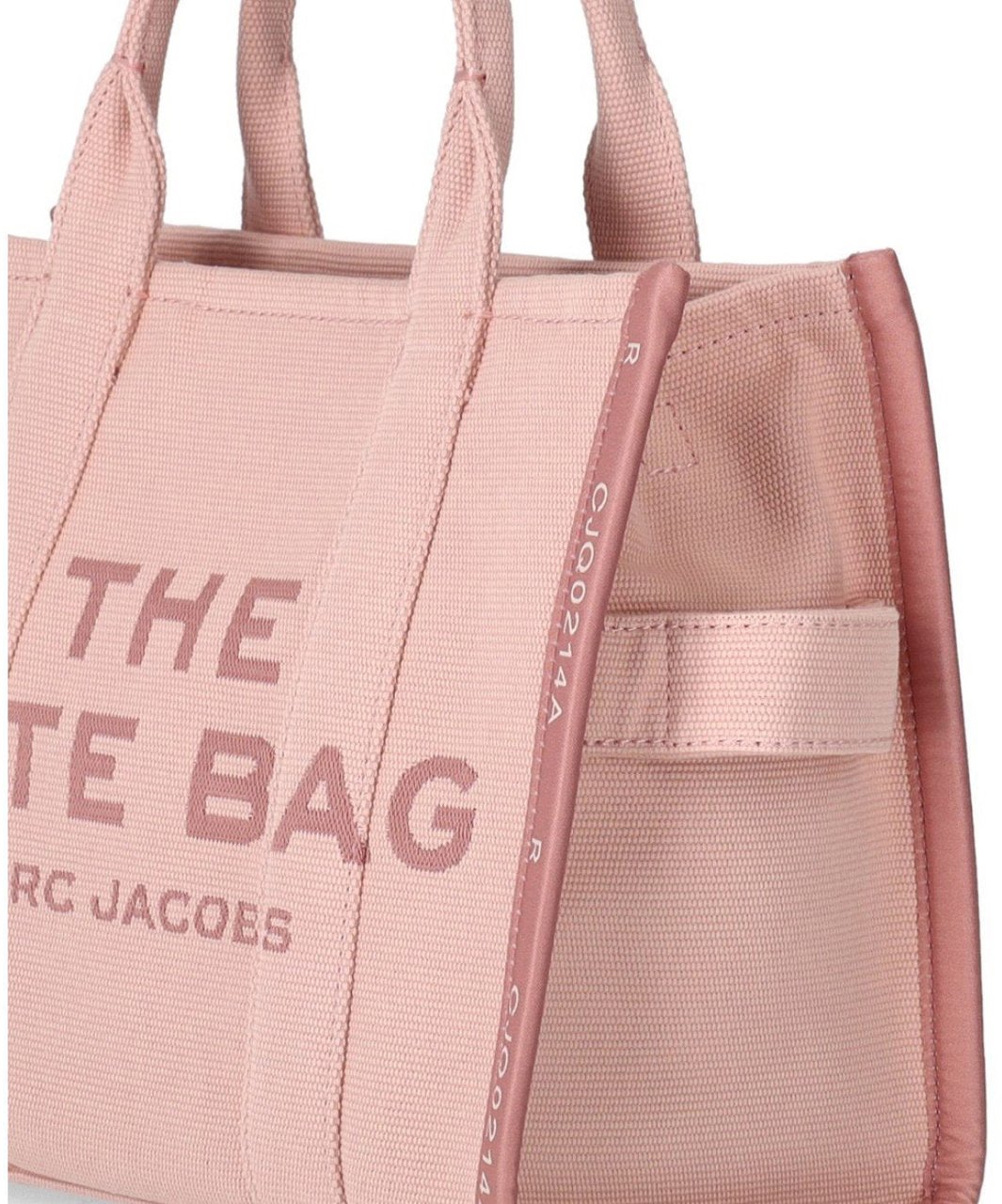 Marc Jacobs MARC JACOBS THE JACQUARD MEDIUM TOTE ROSE HANDBAG Roze