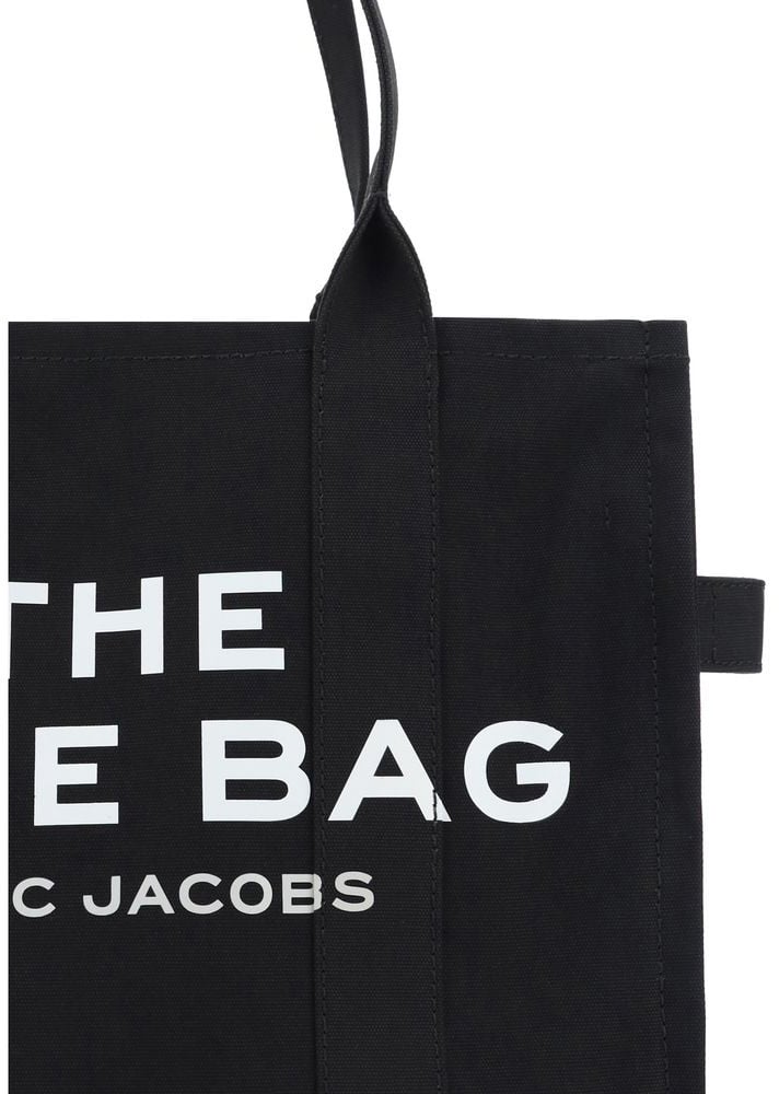 Marc Jacobs Marc Jacobs Black Cotton Shoulder Bag Zwart
