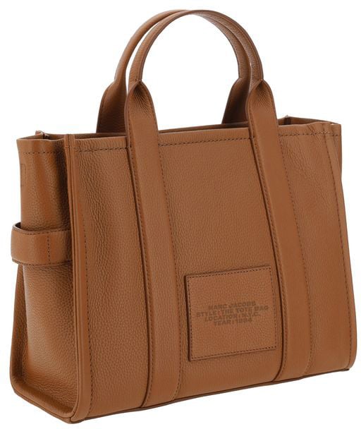 Marc Jacobs Brown Calf Leather Bos Taurus Handbag Bruin