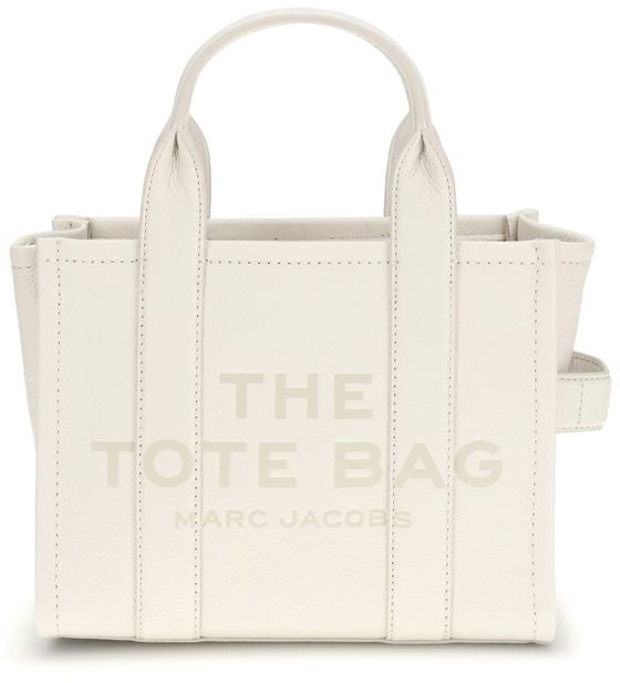 Marc Jacobs Marc Jacobs White Calf Leather Bos Taurus Handbag Wit