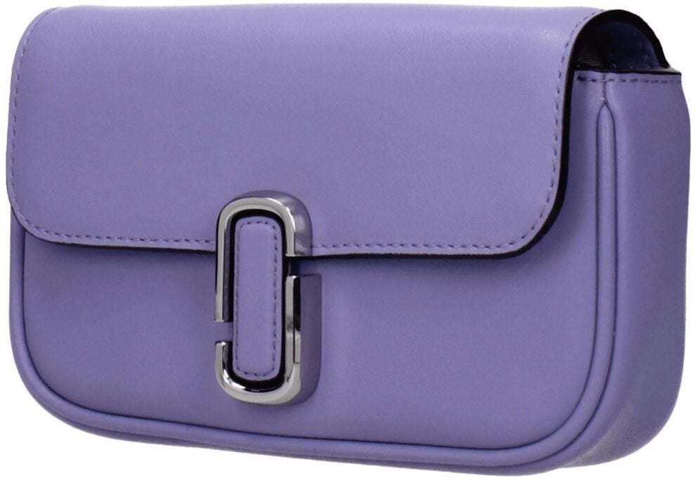 Marc Jacobs Purple Leather Crossbody Bag Paars