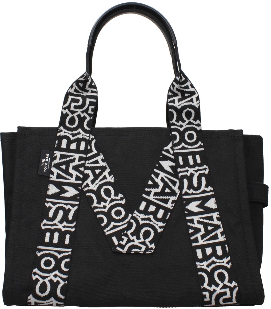 Marc Jacobs Black Fabric Shoulder Bag Zwart