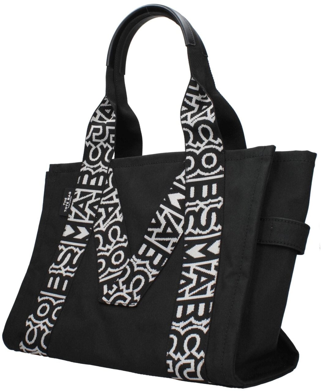 Marc Jacobs Black Fabric Shoulder Bag Zwart