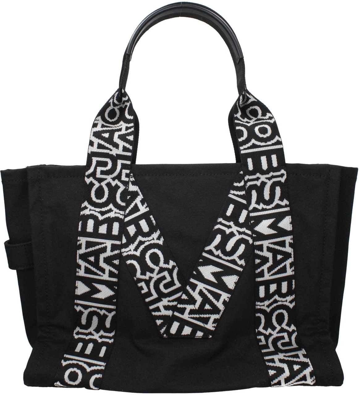 Marc Jacobs Black Fabric Shoulder Bag Zwart