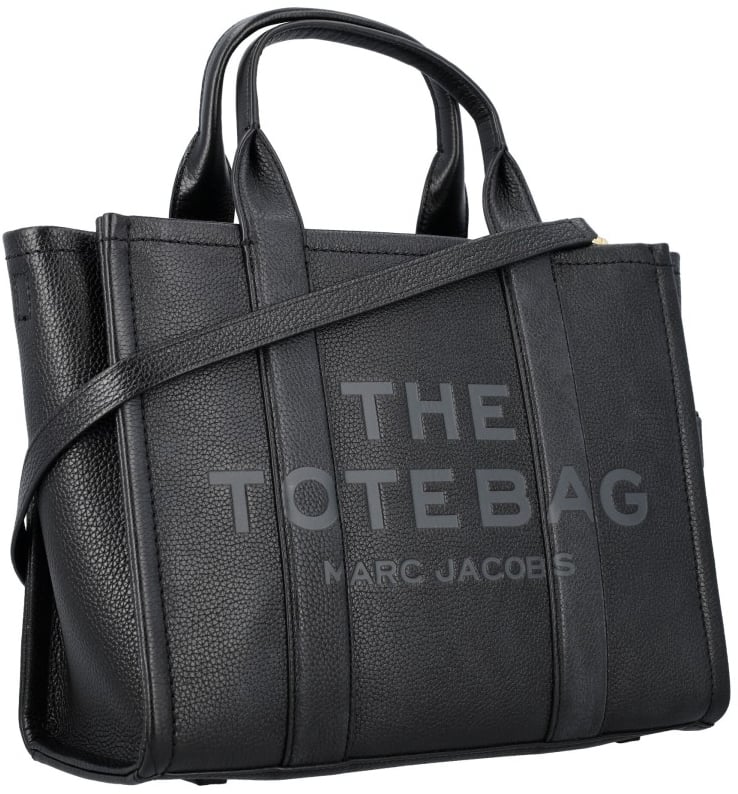 Marc Jacobs The Medium Tote Leather Zwart