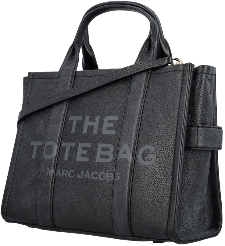 Marc Jacobs The Medium Tote Leather Zwart