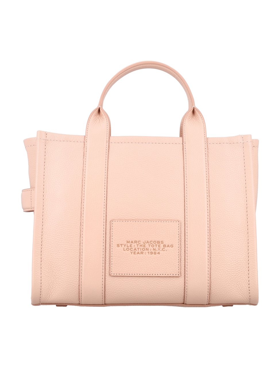 Marc Jacobs The Medium Tote Leather Rosa Roze