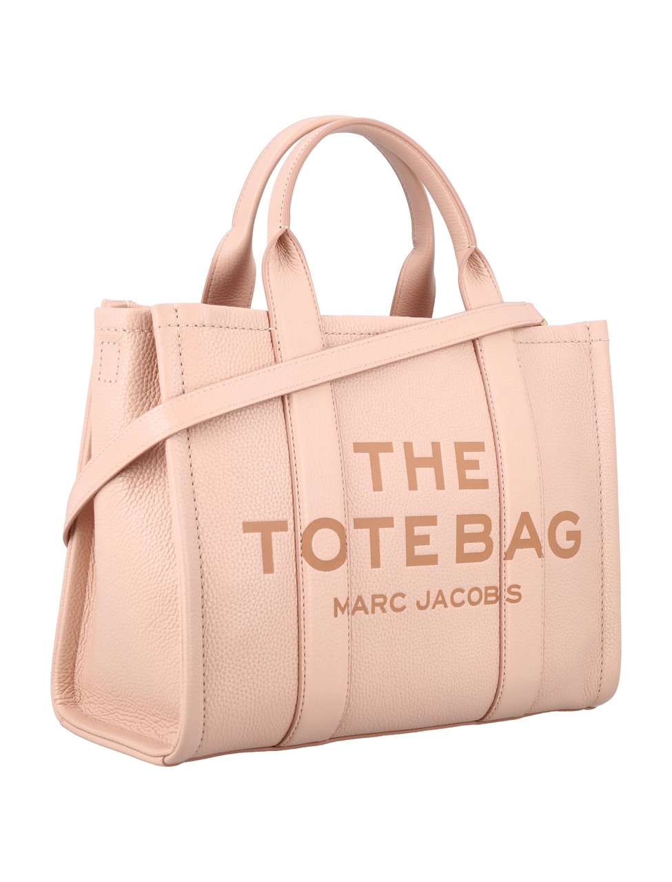 Marc Jacobs The Medium Tote Leather Rosa Roze