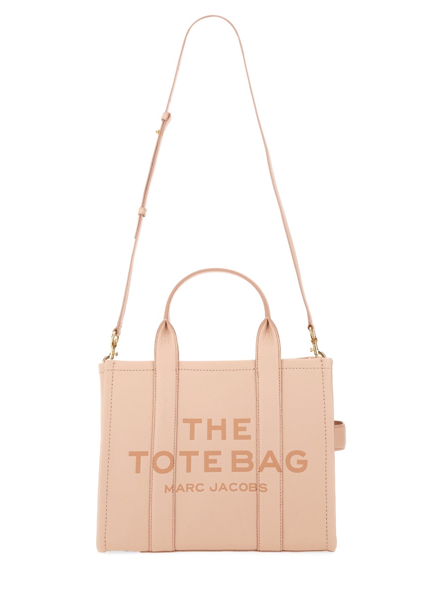 Marc Jacobs The Tote Medium Embossed Bag Neutraal