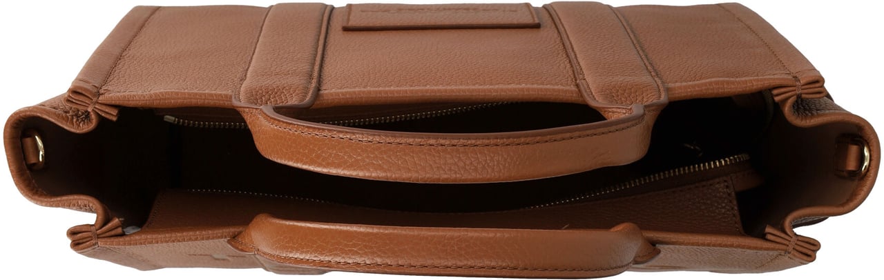 Marc Jacobs The Leather Medium tote bag Goud