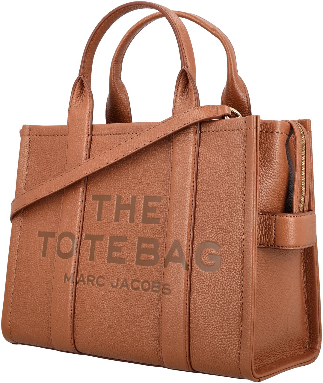 Marc Jacobs The Leather Medium tote bag Goud