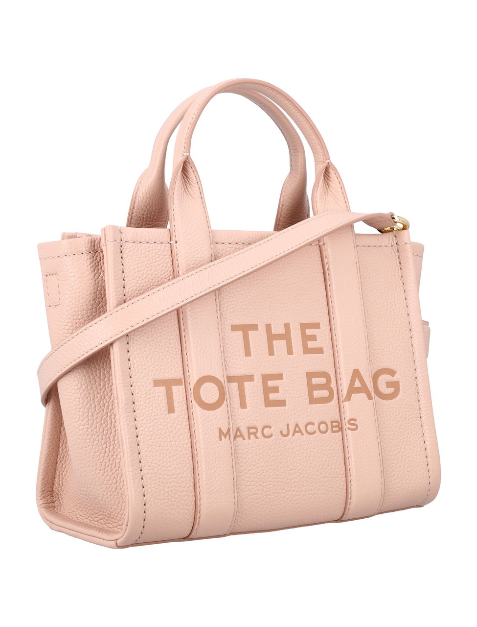 Marc Jacobs The Small Tote Leather Rosa Roze