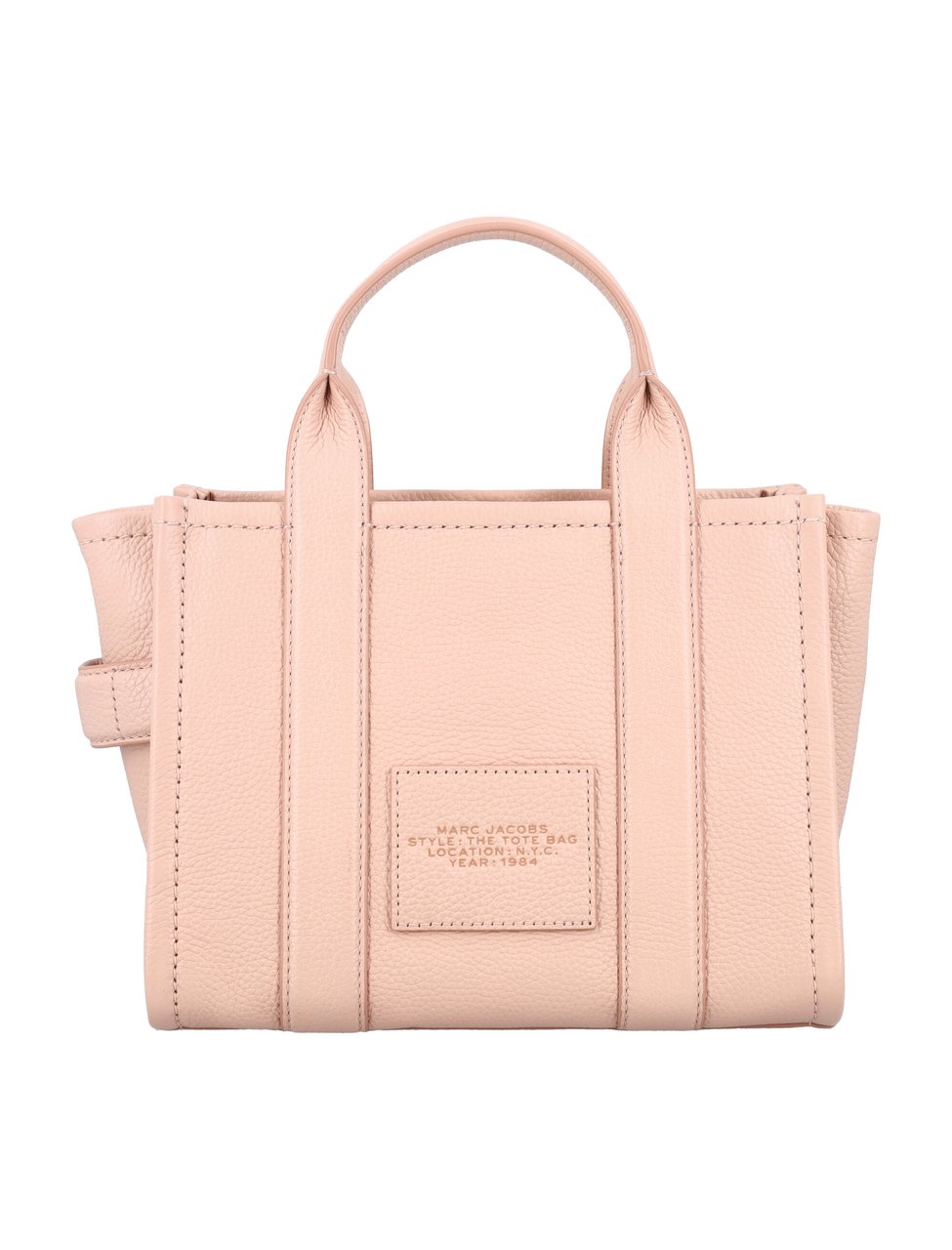 Marc Jacobs The Small Tote Leather Rosa Roze